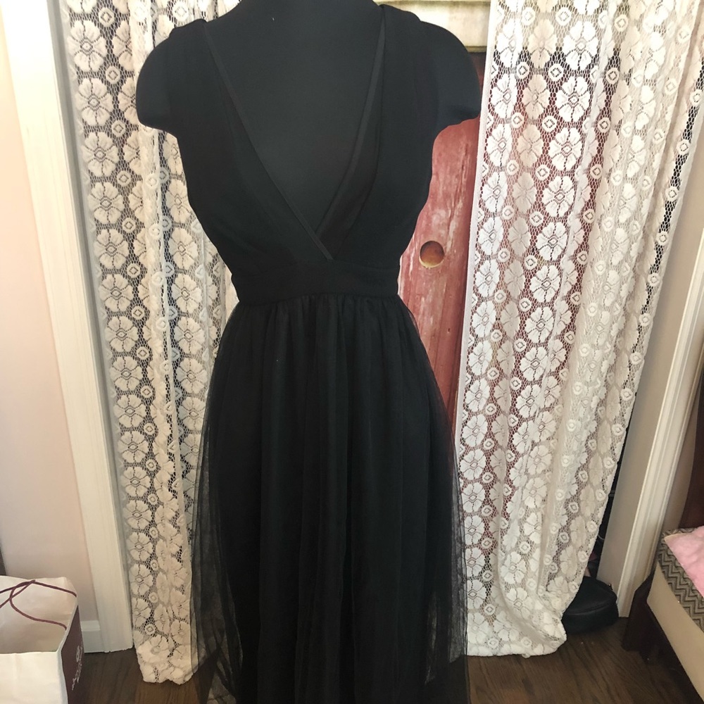 floor length dress